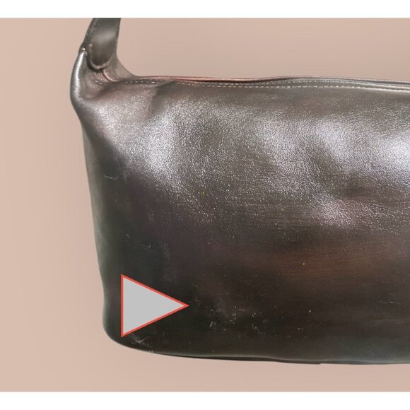 VTG Coach Legacy Mini Soho Hobo 4145 Mahogany Leather Shoulder Bag 90s USA Y2K - Picture 9 of 9